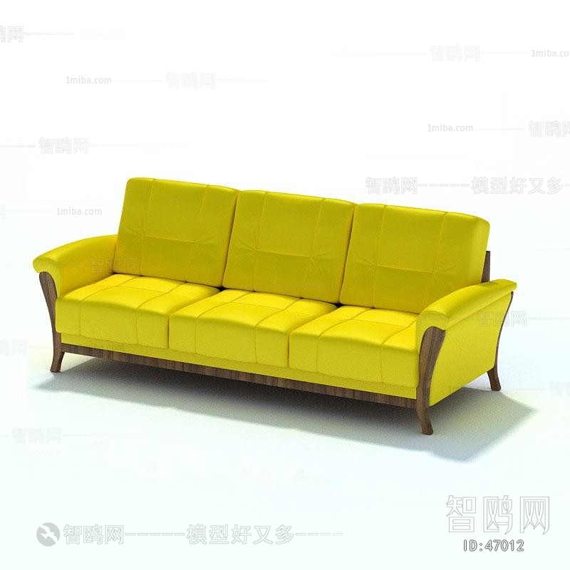 Modern Three-seat Sofa