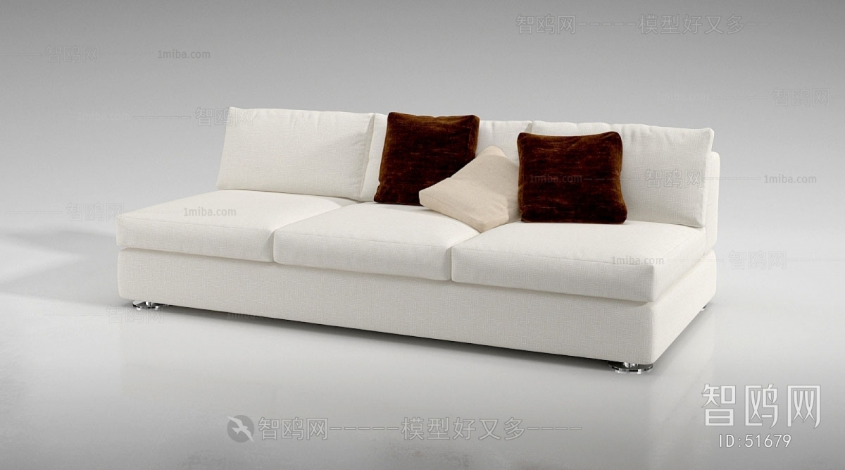 Modern Three-seat Sofa