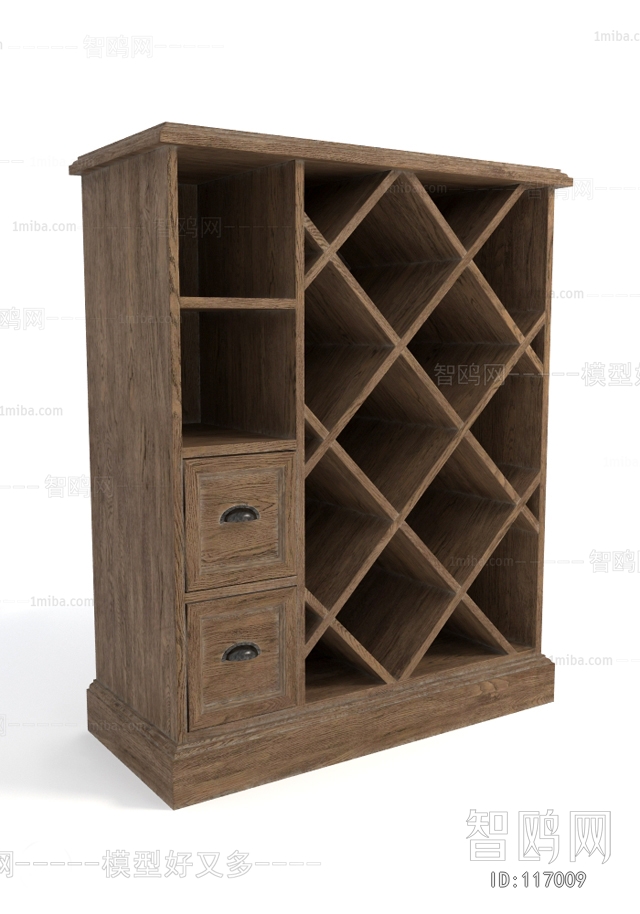 European Style Wine Cabinet