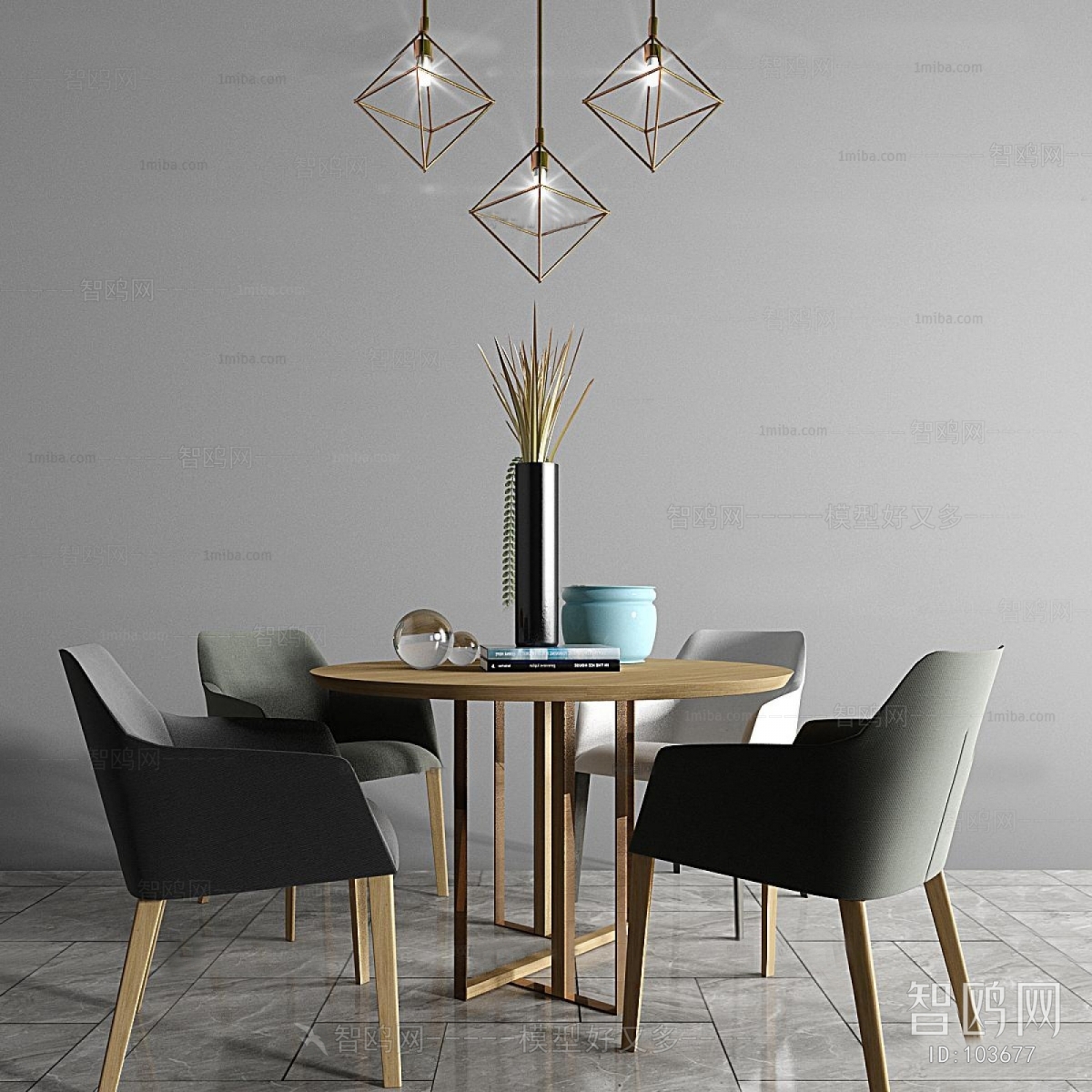 Nordic Style Dining Table And Chairs