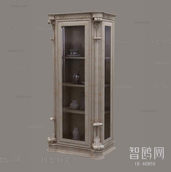 European Style Wine Cabinet