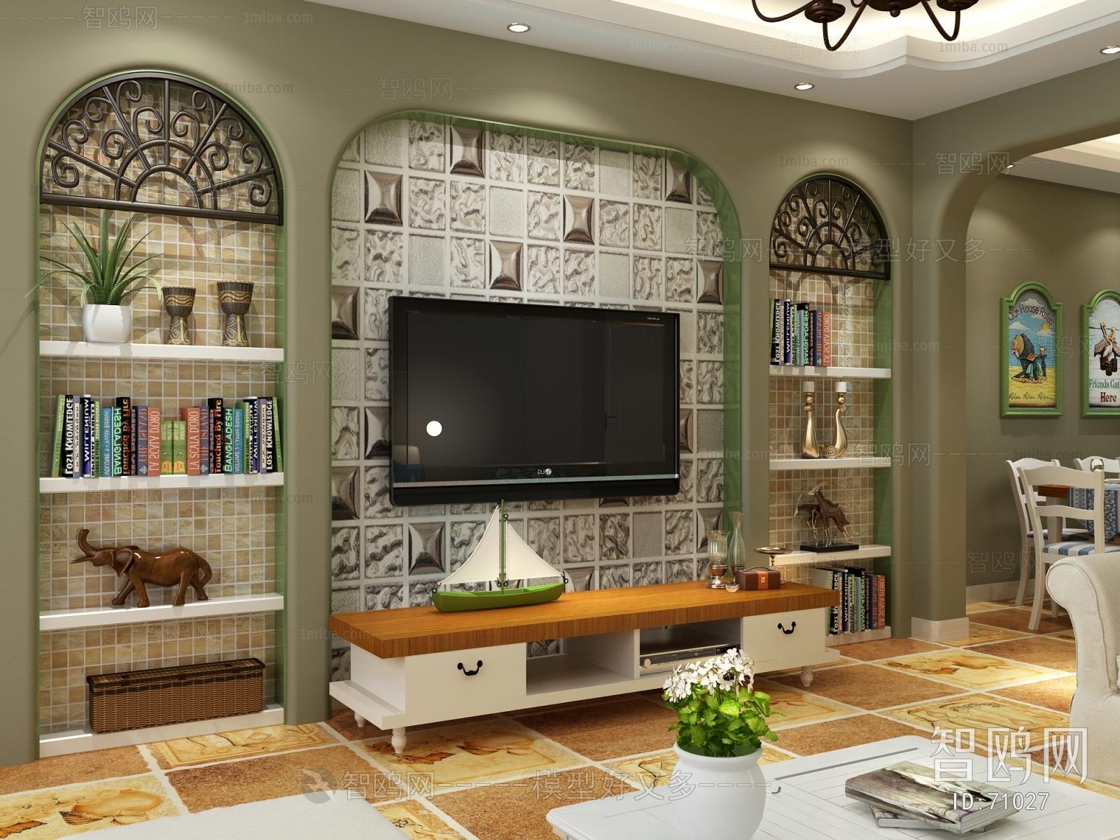 Idyllic Style A Living Room