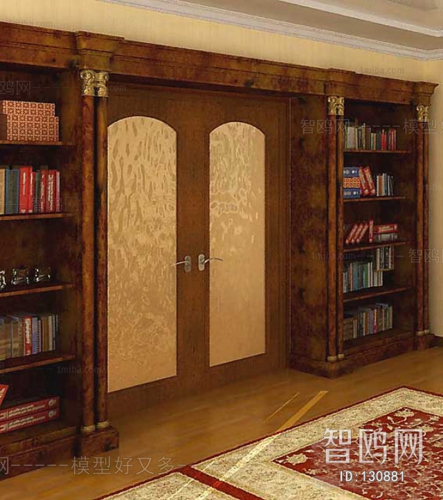 European Style Bookcase