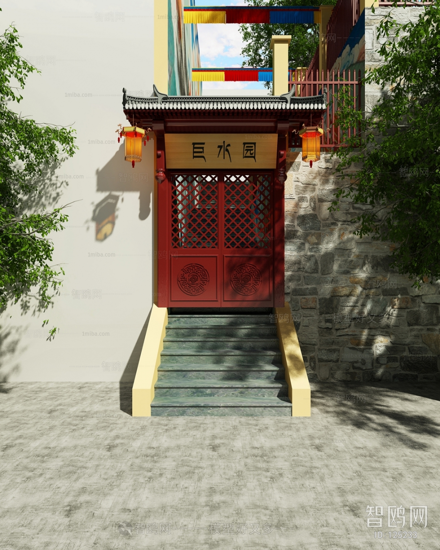 Chinese Style Facade Element