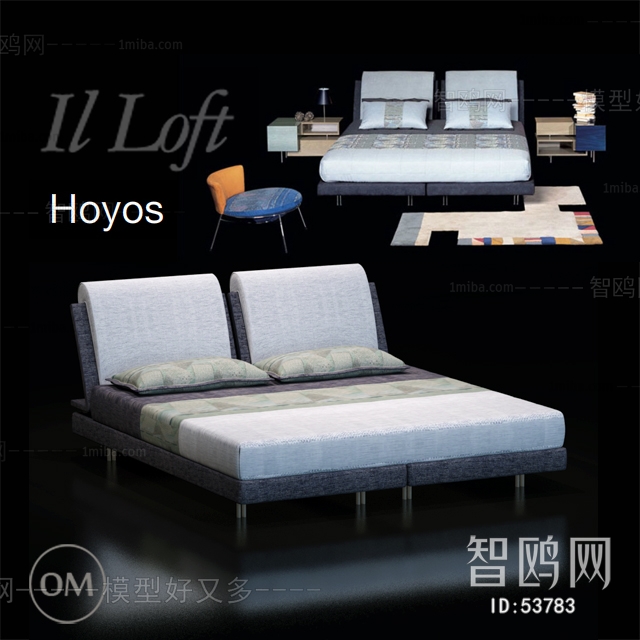 Modern Double Bed