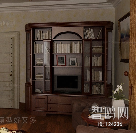 European Style TV Cabinet