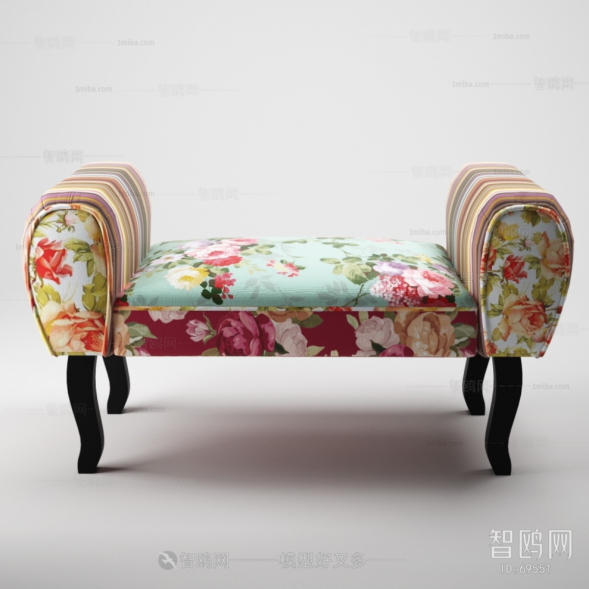 New Classical Style Footstool