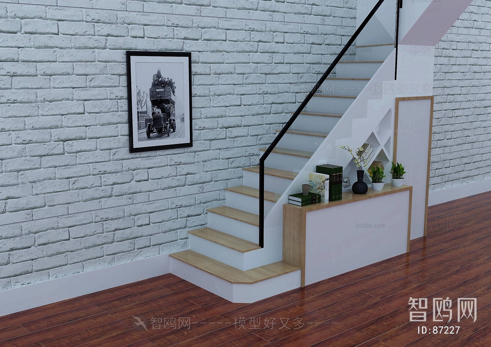 Modern Stair Balustrade/elevator