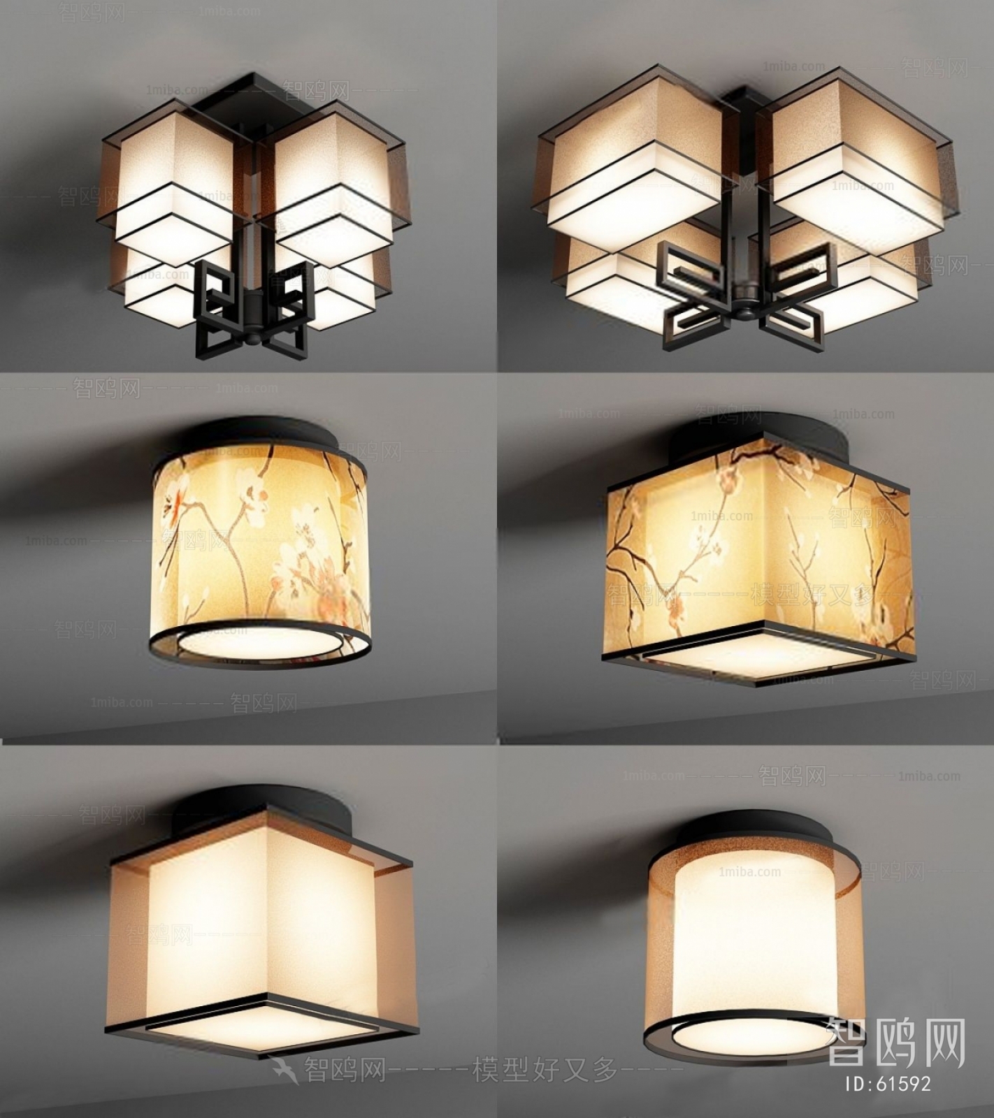 New Chinese Style Ceiling Ceiling Lamp