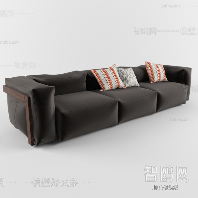 Modern Three-seat Sofa