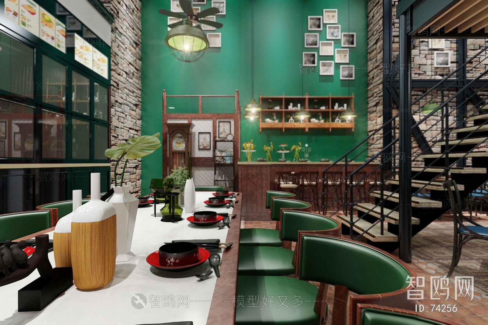 Industrial Style Restaurant