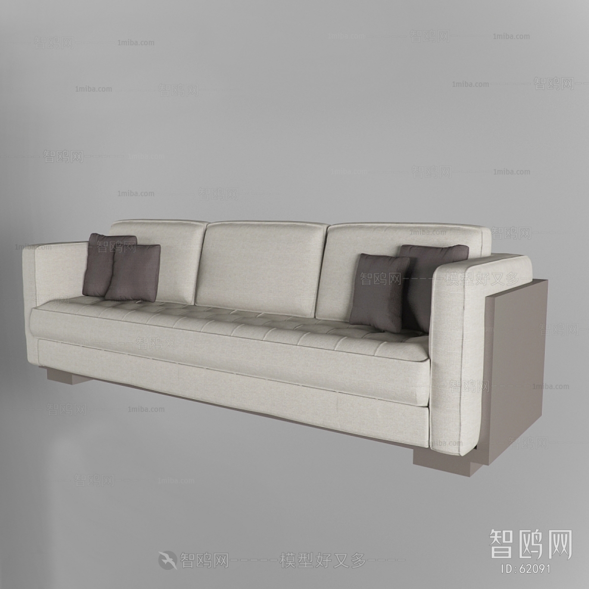 Modern Three-seat Sofa