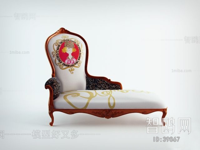美式欧式贵妃椅