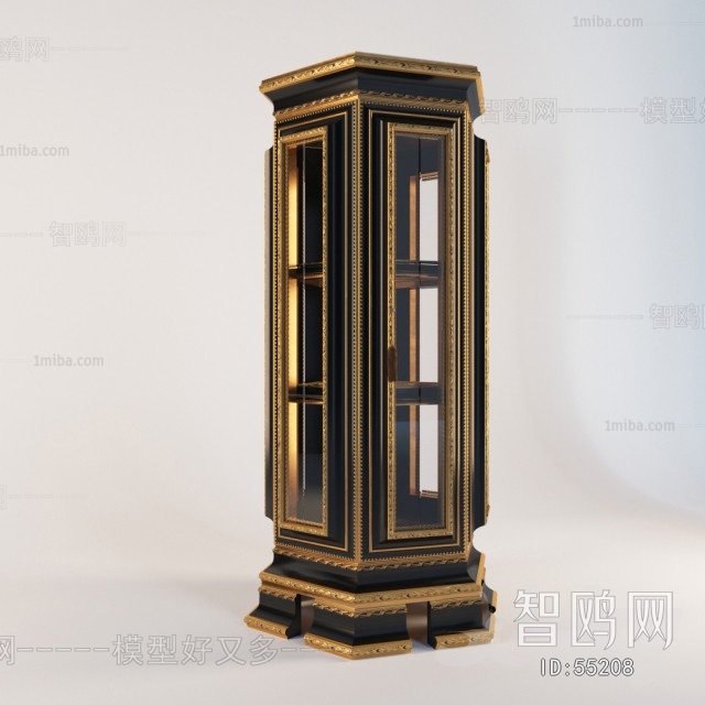 European Style Wine Cabinet