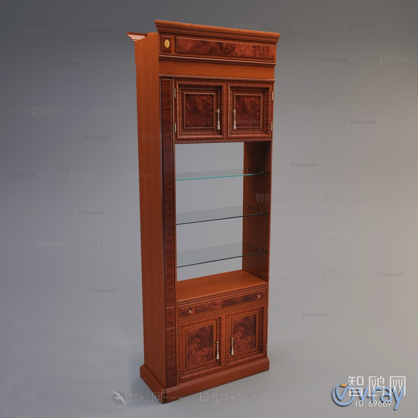 European Style Wine Cabinet