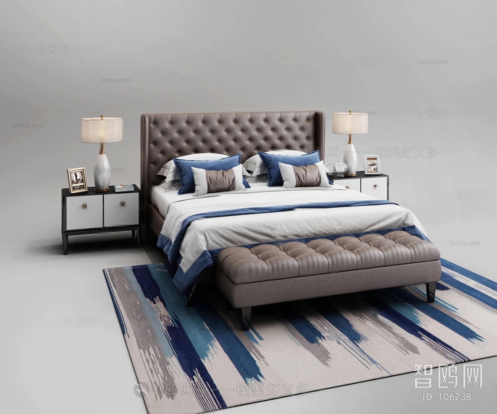 Modern Double Bed