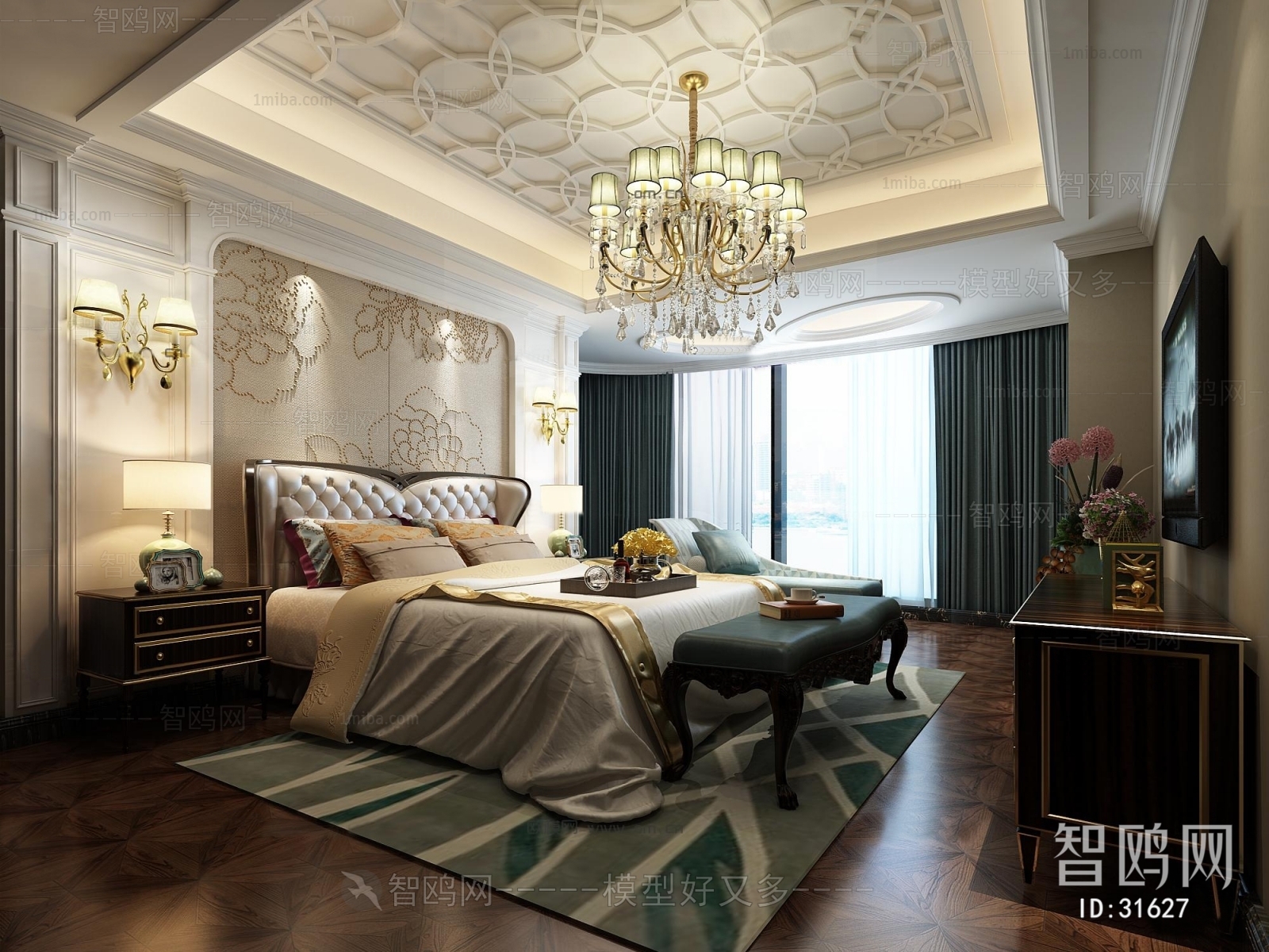 European Style Bedroom