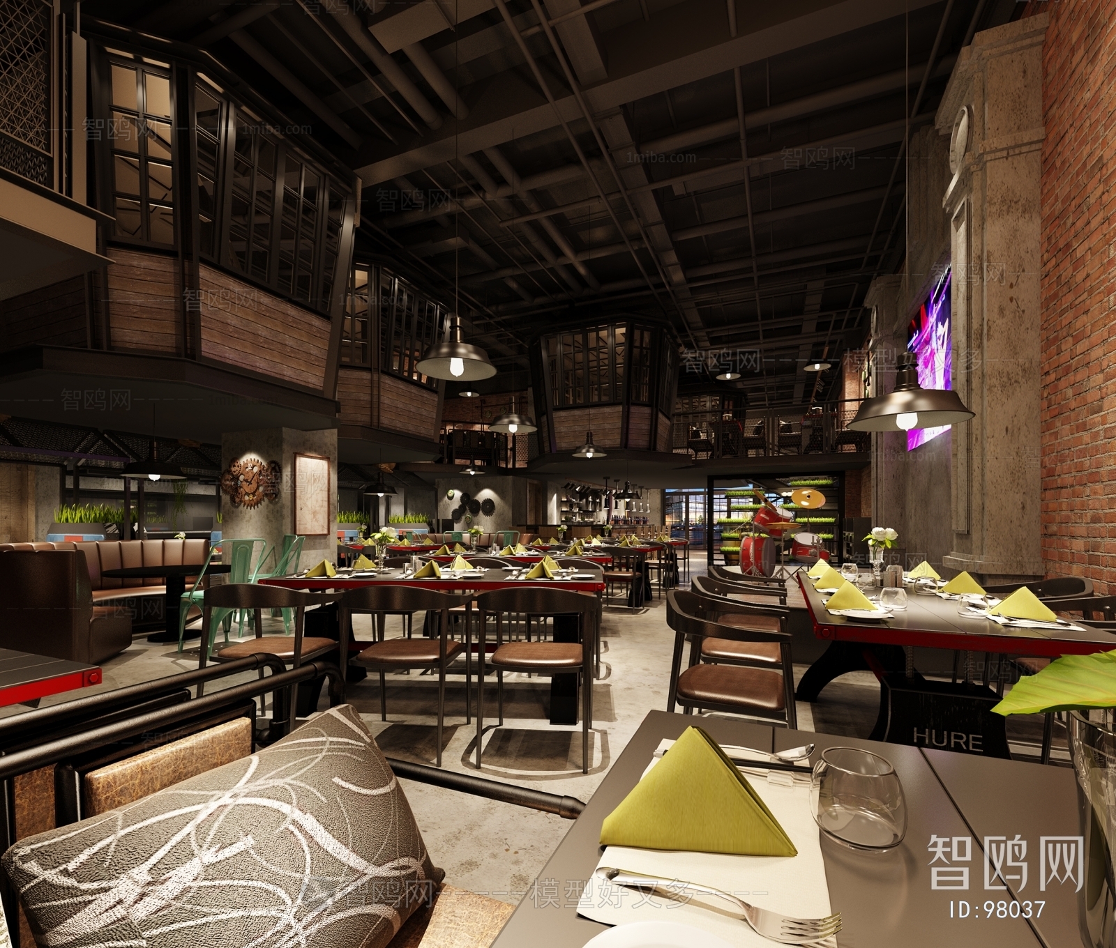 Industrial Style Restaurant