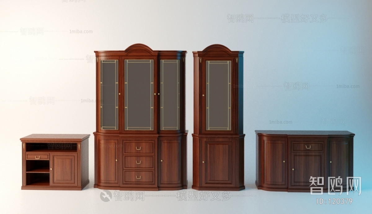 European Style Wine Cabinet