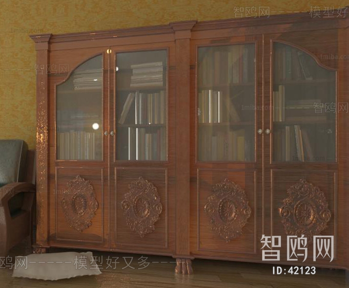 European Style Bookcase