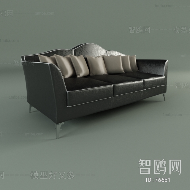 New Classical Style Three-seat Sofa