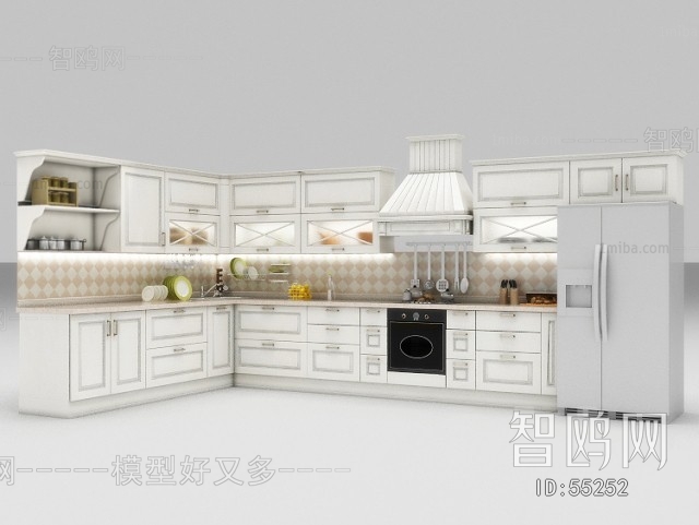 European Style Kitchen Cabinet