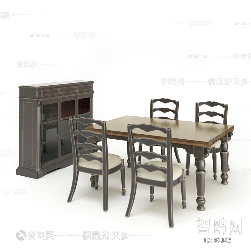 American Style Dining Table And Chairs