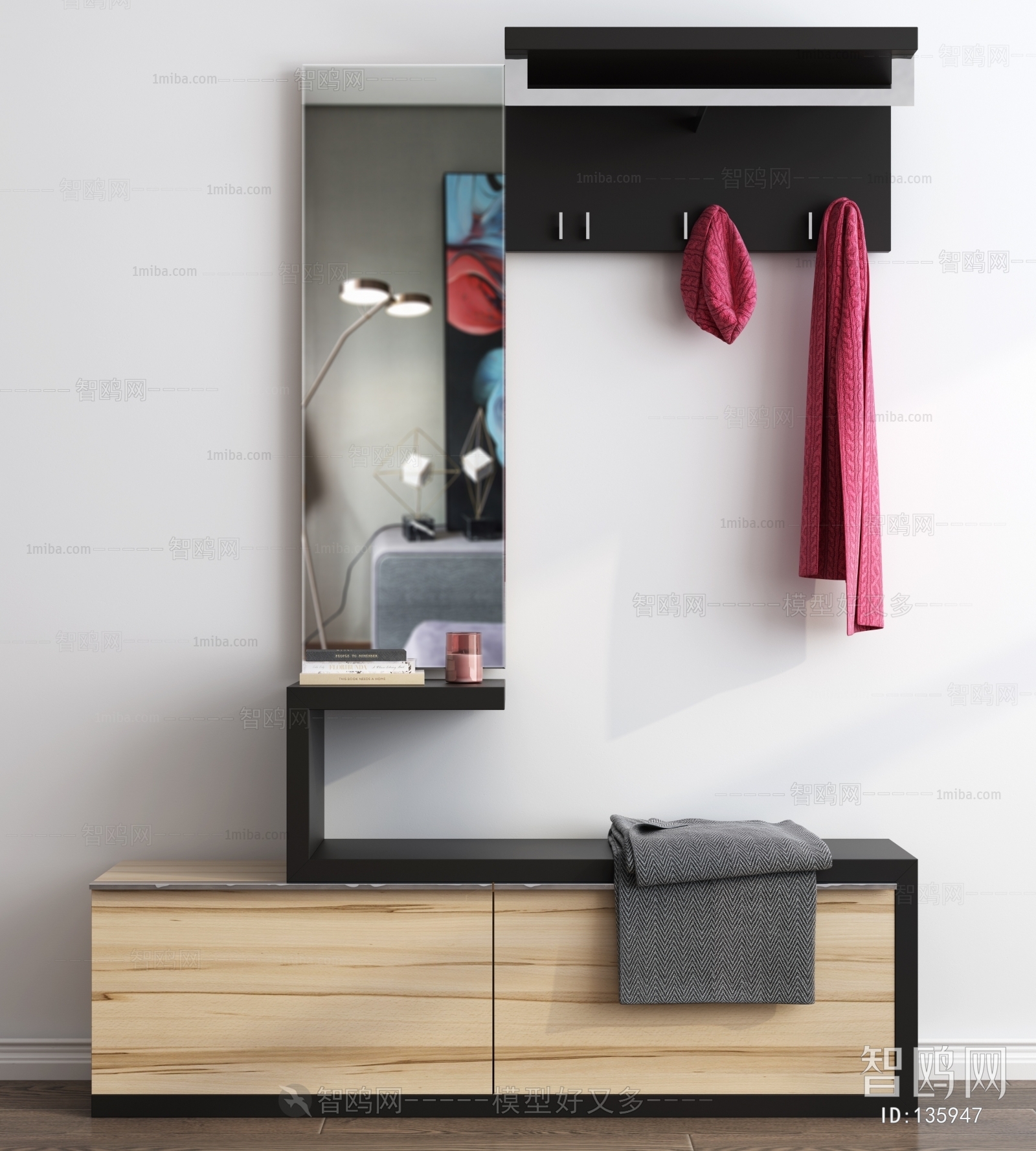 Modern Simple Style Shoe Cabinet