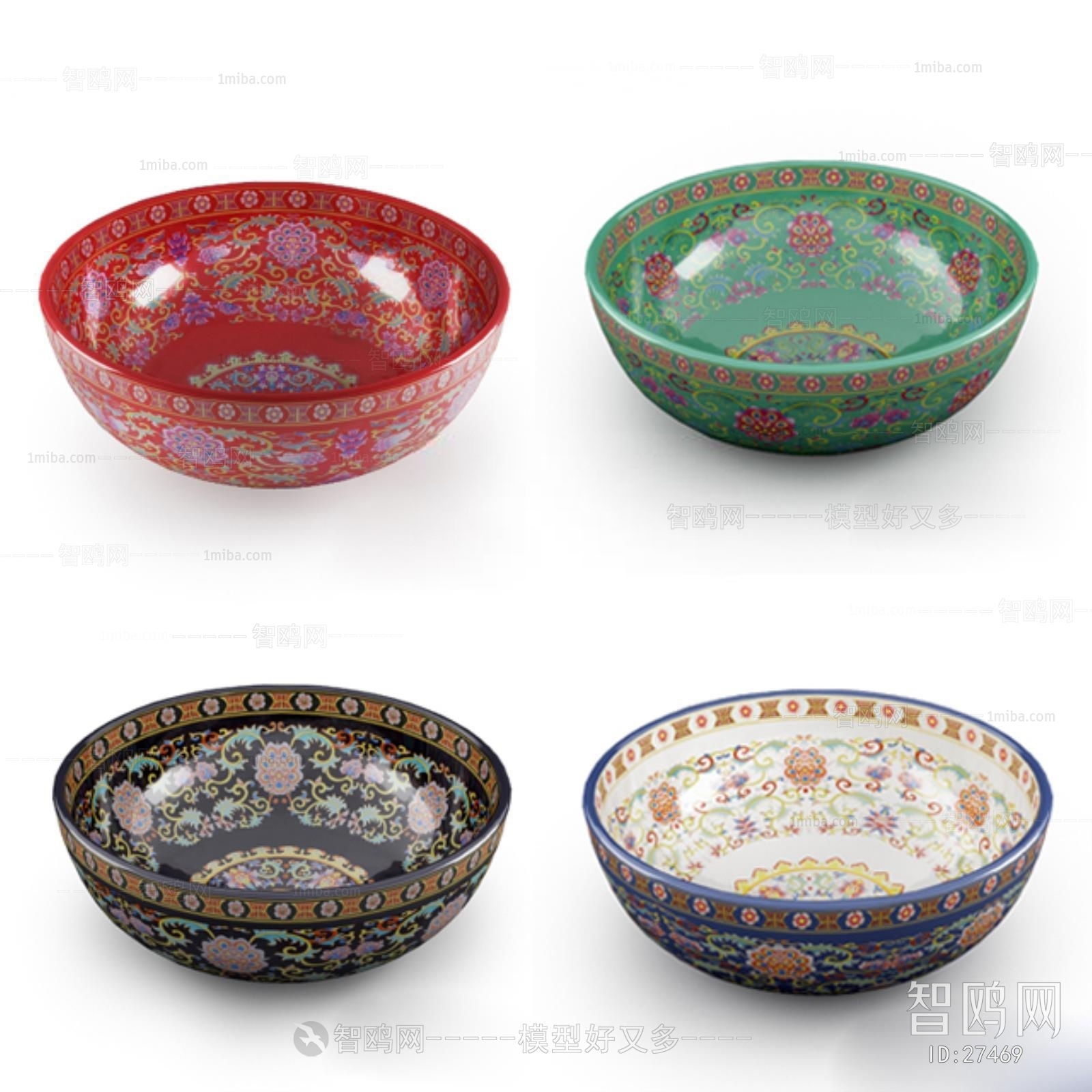 新中式瓷碗餐具