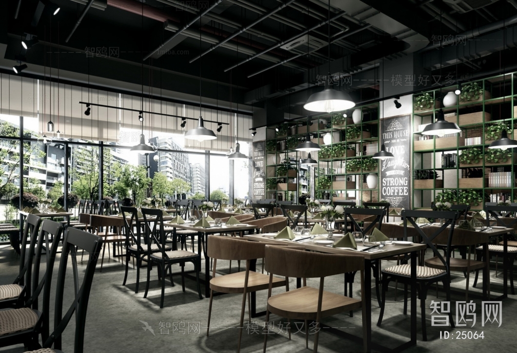 Industrial Style Restaurant