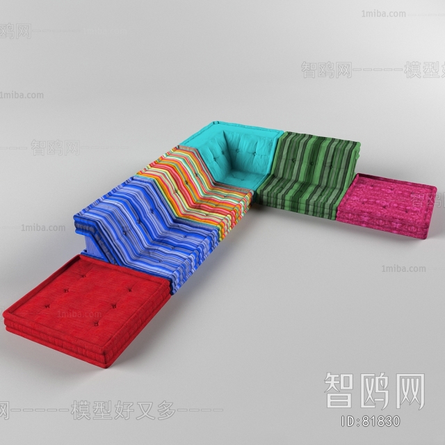 Modern Multi Person Sofa