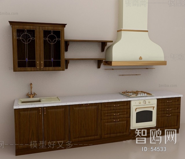 European Style Kitchen Cabinet