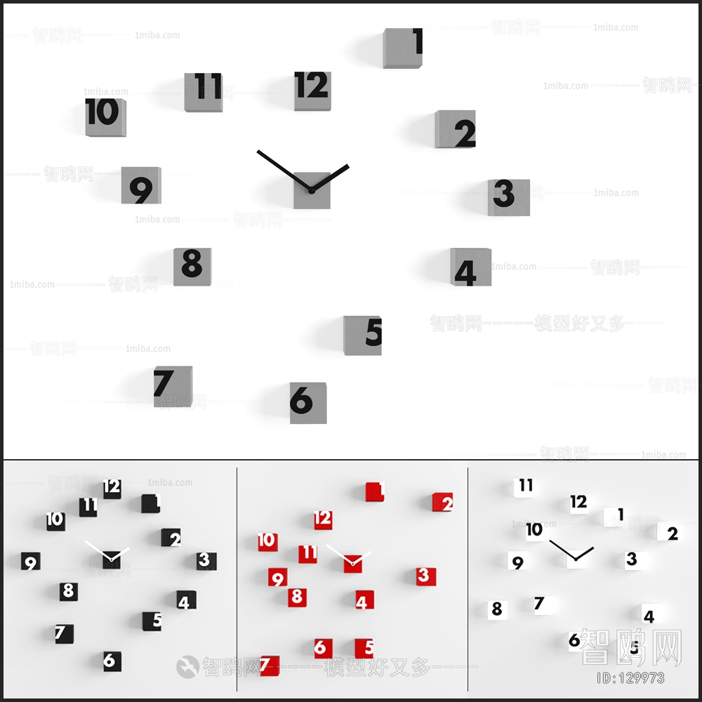 Modern Clocks And Watches