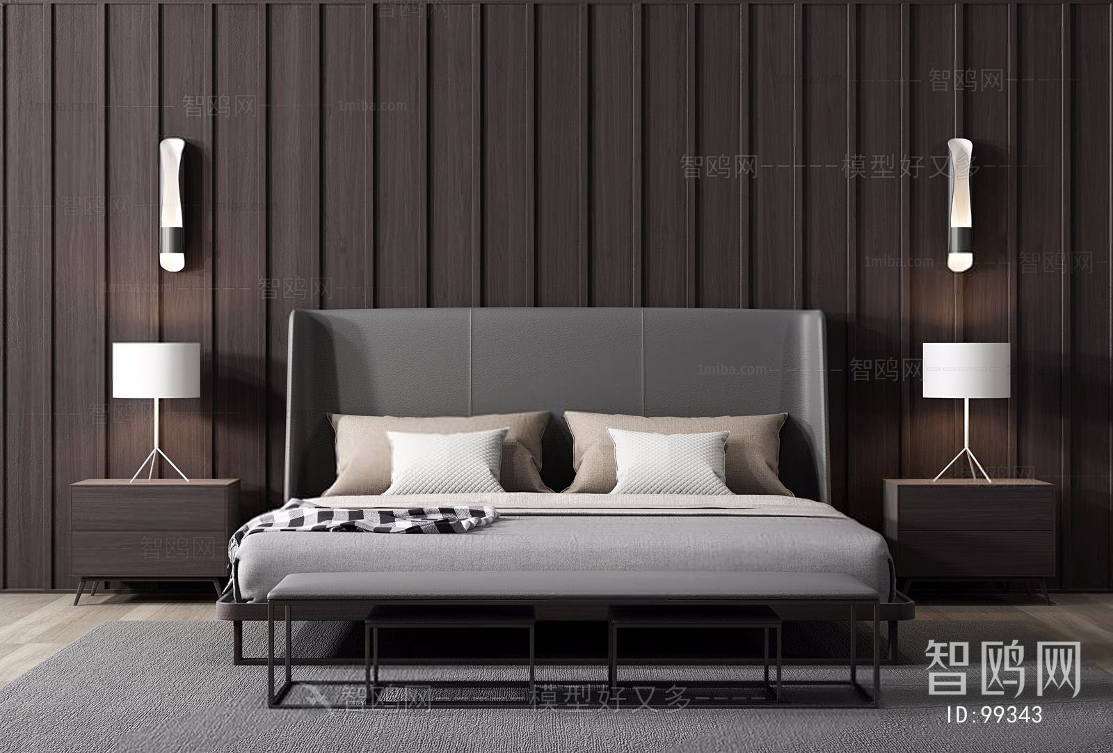 Modern Double Bed