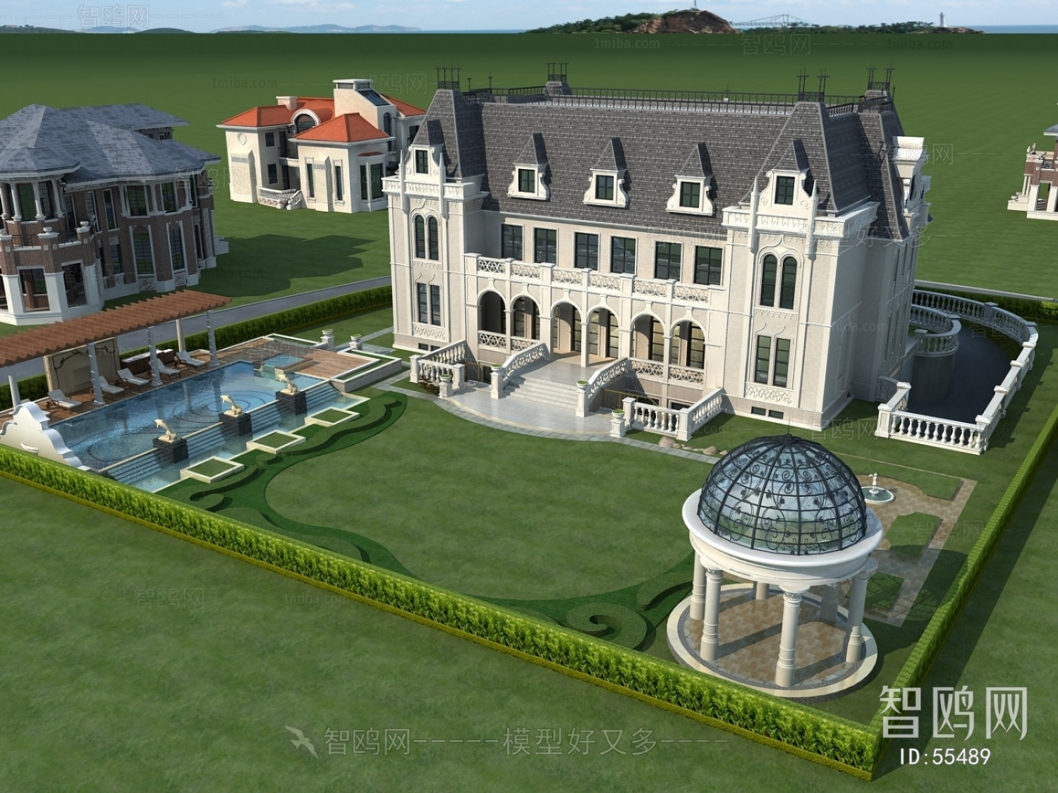 European Style Villa Appearance