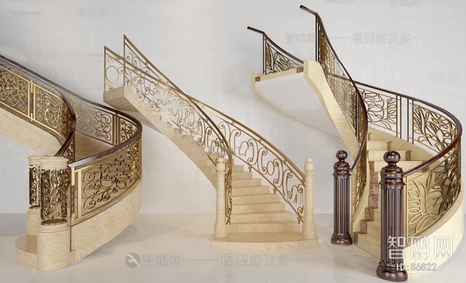 European Style Stair Balustrade/elevator