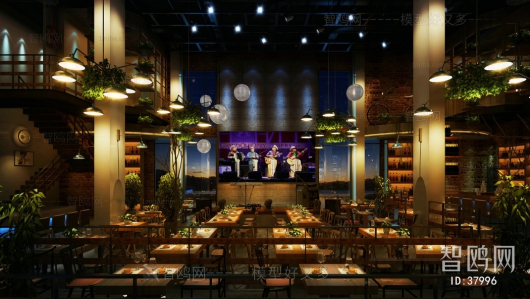 Industrial Style Restaurant