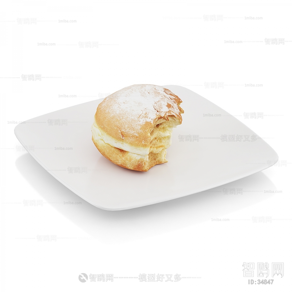 Modern Bread Cake