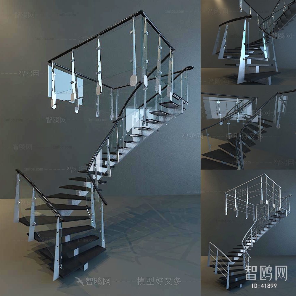 Modern Stair Balustrade/elevator