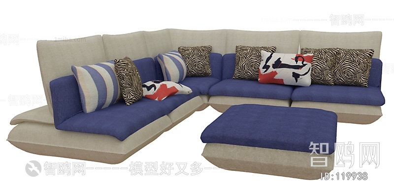 Modern Multi Person Sofa