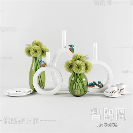 New Chinese Style Decorative Set