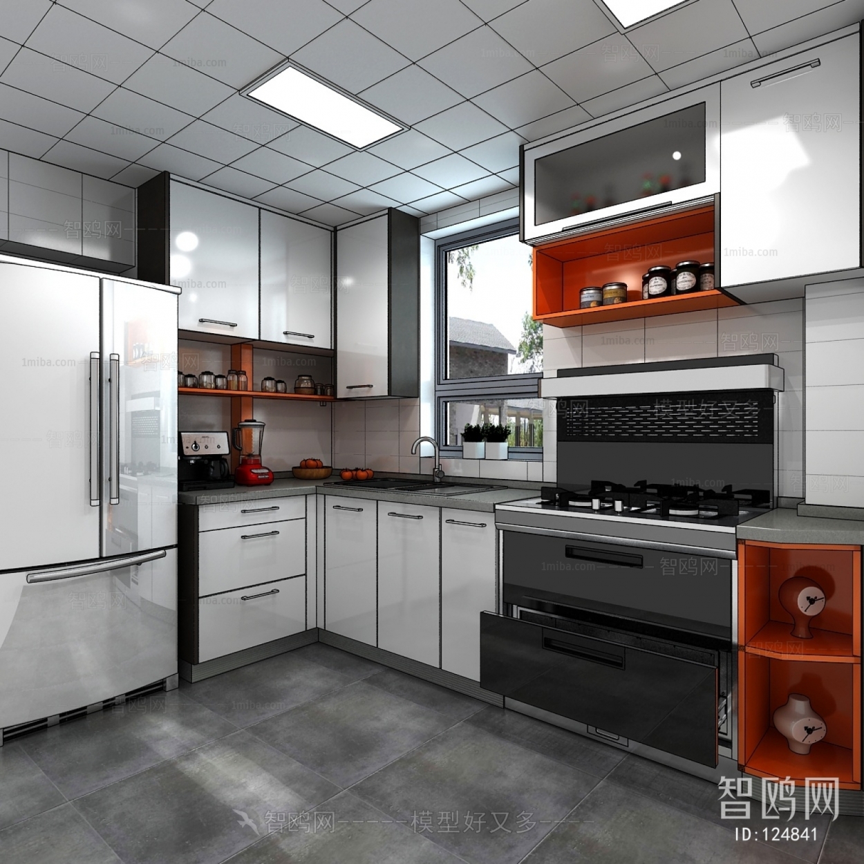 Modern The Kitchen