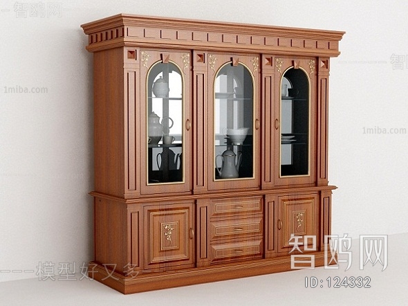 American Style Wine Cabinet