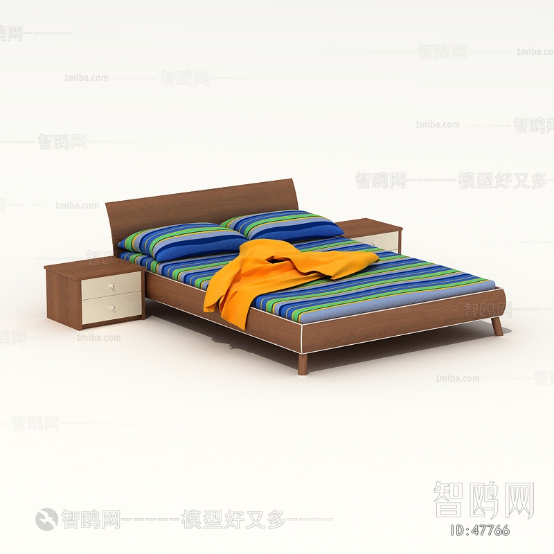 Modern Double Bed