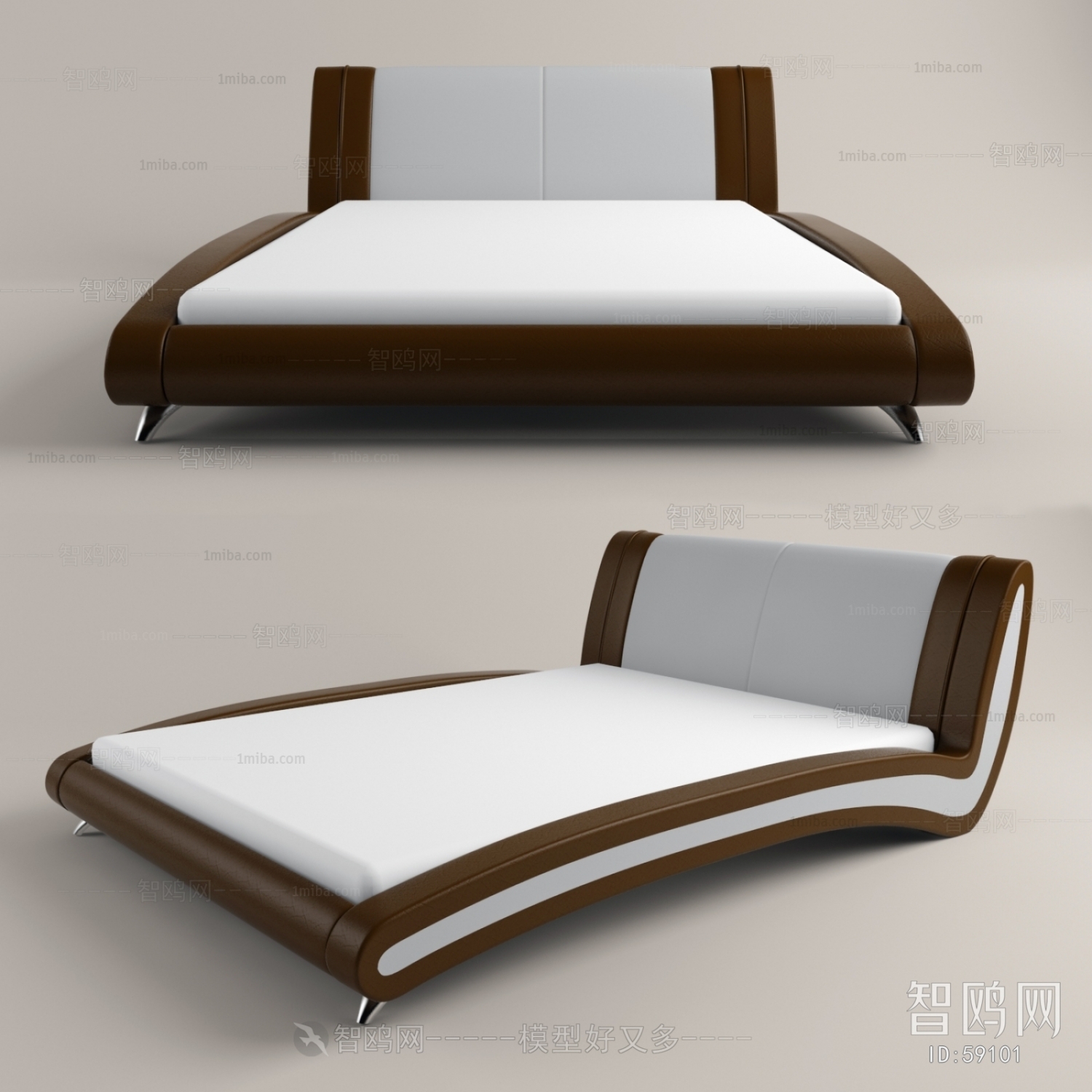 Modern Double Bed