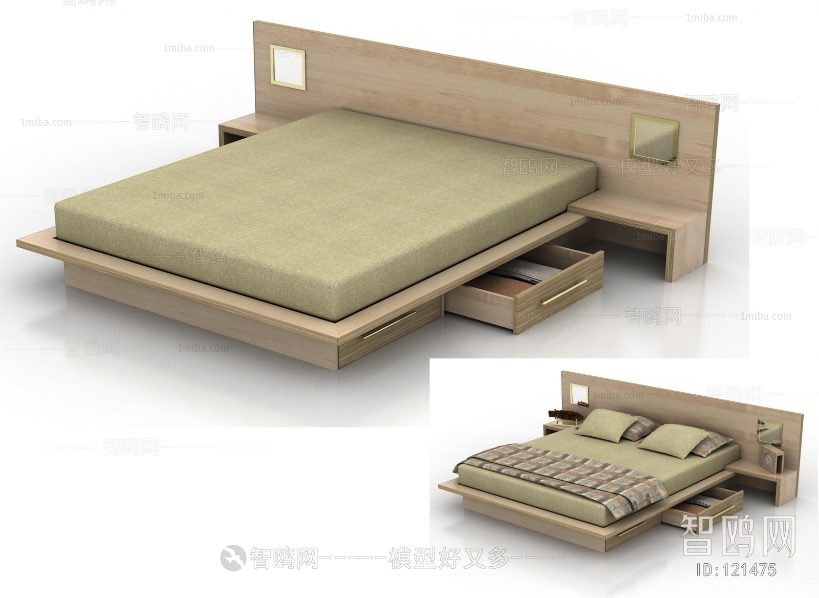 Modern Double Bed