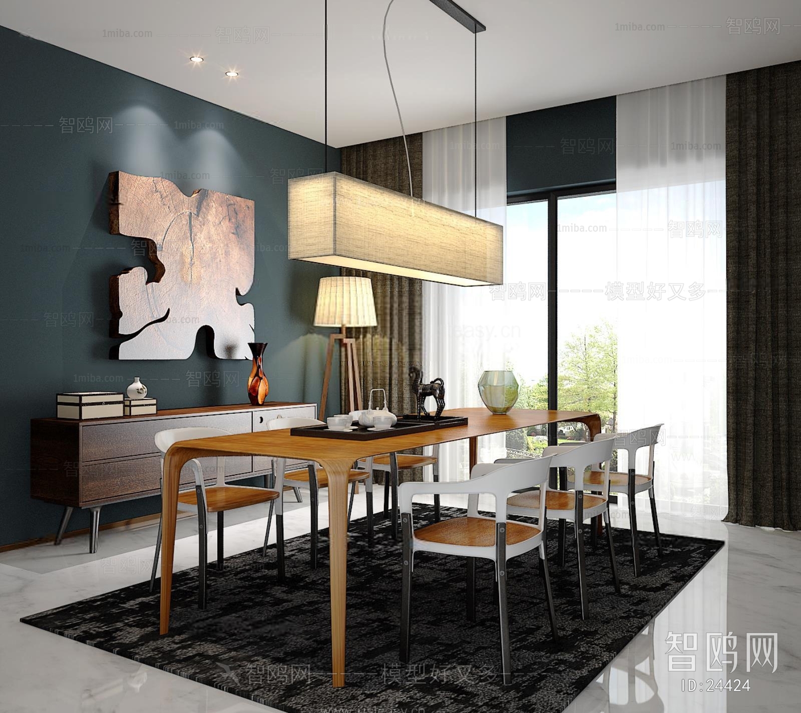 Modern Nordic Style Dining Room