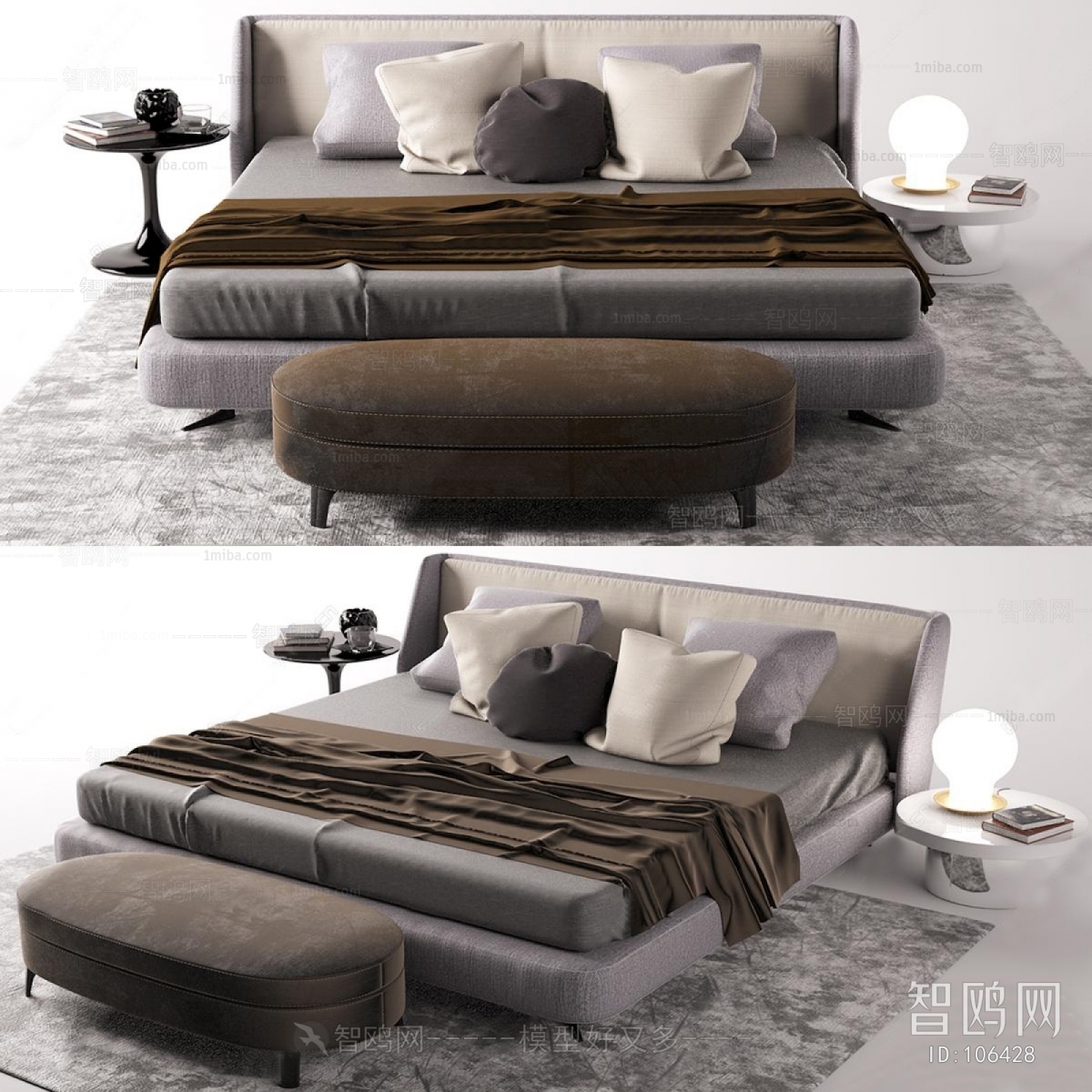 Modern Double Bed