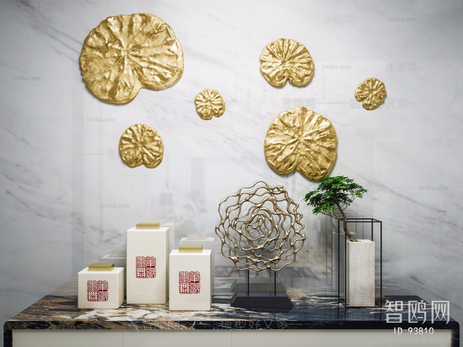 New Chinese Style Decorative Set