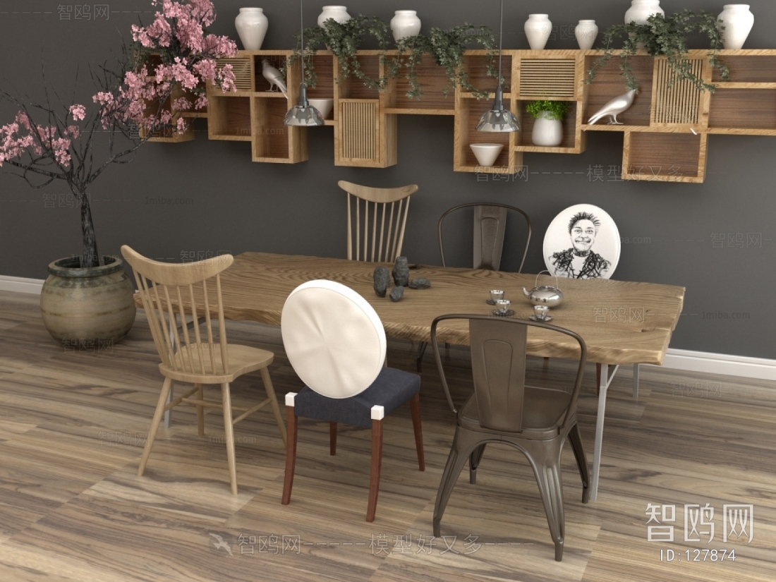 Nordic Style Dining Table And Chairs